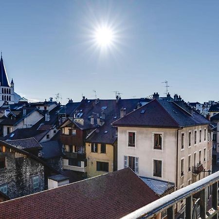 Le Balcon Annecien 4 - Rooftop View For 2-4 People آنسي المظهر الخارجي الصورة