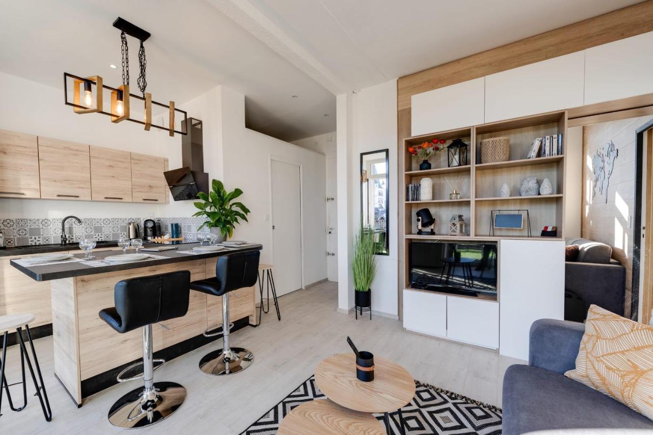 Le Balcon Annecien 4 - Rooftop View For 2-4 People آنسي المظهر الخارجي الصورة