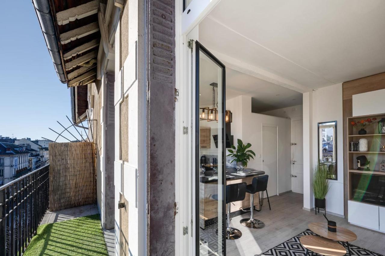 Le Balcon Annecien 4 - Rooftop View For 2-4 People آنسي المظهر الخارجي الصورة